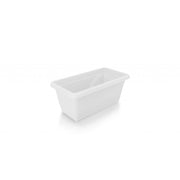 Plastkon Blumenkasten Extra Flor Weiß, 40x20.5x17 cm - Growshop360