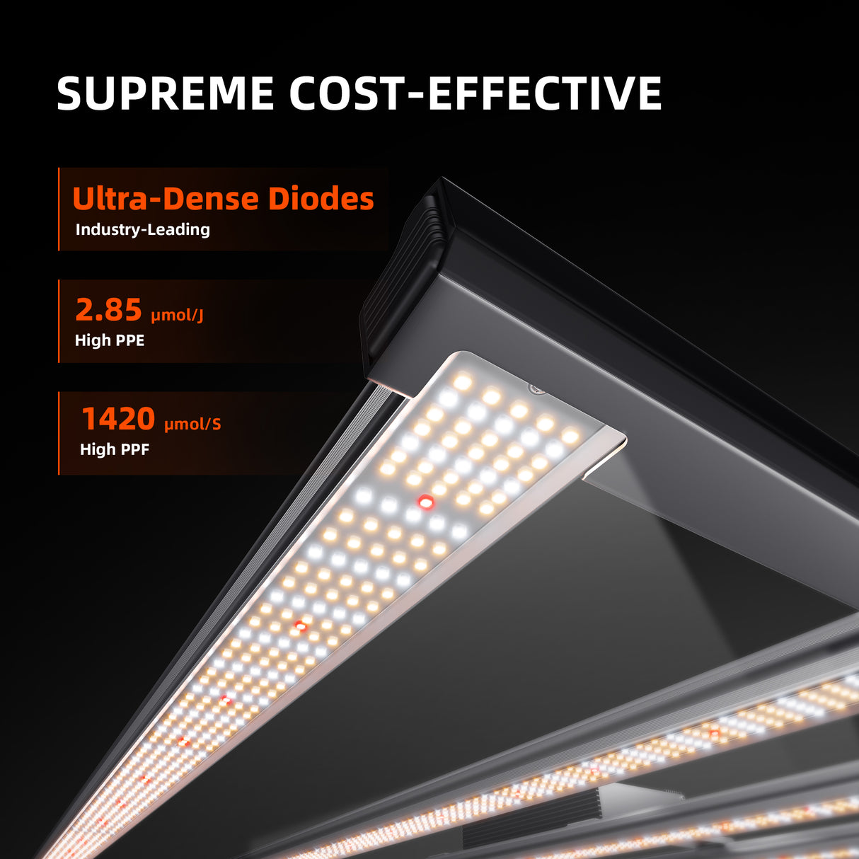 Spider Farmer® G5000 480W LED Grow Light Dimmable Full Spectrum Pflanzenlampe