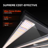 Spider Farmer® G8600 800W – Cost-effective, dimmable full-spectrum LED
