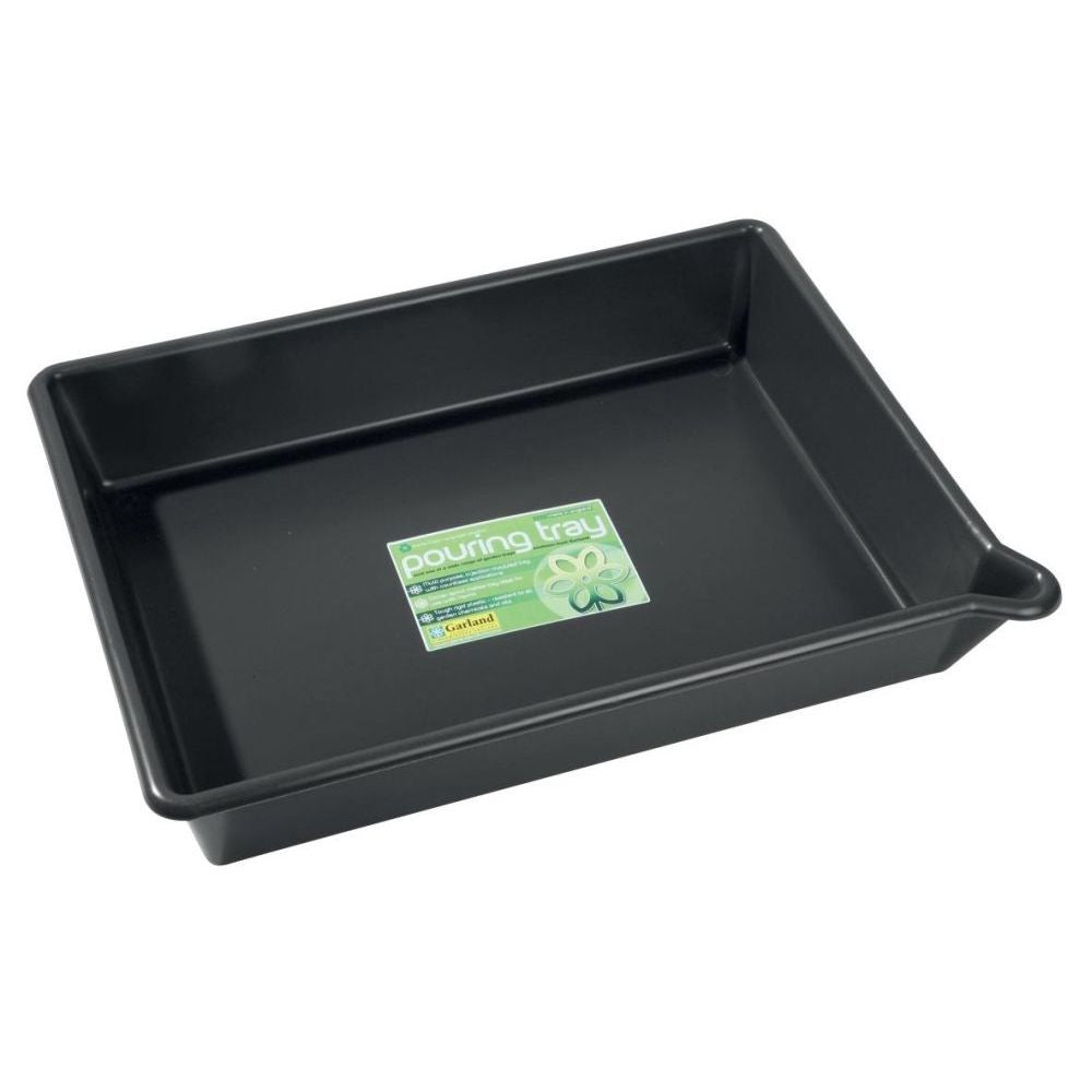 Garland Plastikschale Gießtablett Schwarz 53x40x9,5 cm - Growshop360