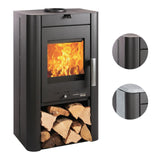 Haas+Sohn Prunus 6,4 kW Serpentino – Naturstein, Holzfach, ECODESIGN 2022 1