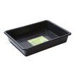 Garland Kunststoffschale Chieftain Tablett Schwarz 64,5x49,5x12 cm - Growshop360
