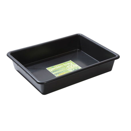 Garland Kunststoffschale Chieftain Tablett Schwarz 64,5x49,5x12 cm - Growshop360
