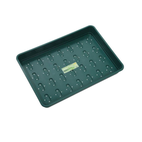 Garland Plastikschale XL Saatwanne Grün mit Drainage 58x40,5x7 cm - Growshop360