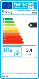Olsberg Palena PowerBloc! Compact 5 kW – raumluftunabhängig, BImSchV Stufe 2 4