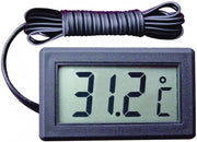 Hutermann HT-02C Digitalthermometer mit externem Fühler schwarz - Growshop360