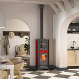 La Nordica Rossella Plus Forno 165 Kaminofen 9,4 kW mit 37-L-Backfach A+ 3