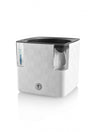 Plastkon Cobble Smart Pflanzgefäß Eisweiß, 15x15x14 cm - Growshop360