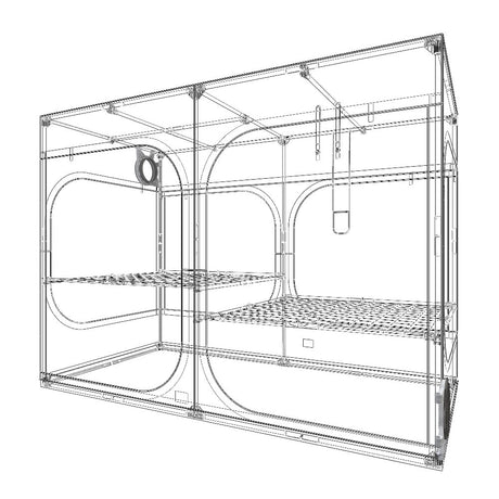 Secret Jardin Dark Room Wide 297x150x217 cm, DR300W R4.0 - Growshop360