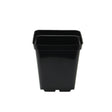 Blumentopf aus Kunststoff, viereckig 10x10x11 cm - 1 l - Growshop360