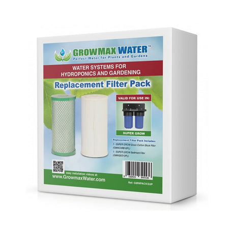 Growmax Water Super Grow 800 l/h mit 2 Ersatzfiltern - Growshop360