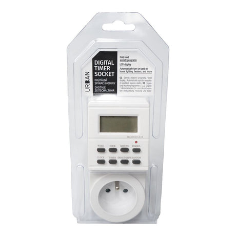 Digitale Zeitschaltuhr Urban Digital Timer Socket - Growshop360