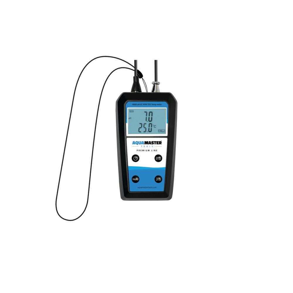 Aqua Master Tools H600 Pro (pH, EC, Temp) - Growshop360