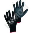 PU-beschichtete Montagehandschuhe - Schwarz - Growshop360