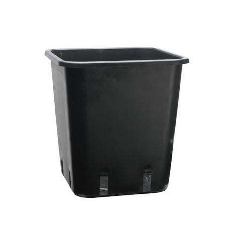 Blumentopf aus Plastik, viereckig 25x25x26 cm - 11 l - Growshop360