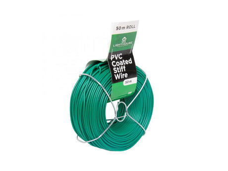 Bindedraht PVC massiv, 50m - Growshop360