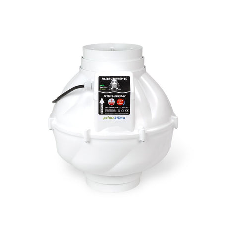 Prima Klima Rohrventilator Whisperblower EC Dimmbar 150-160 mm 950 m3/Std, EC Motor - Growshop360