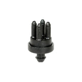 Verteiler für 4 Kapillaren 5 mm mit Spitze und Stacheln nach oben - Growshop360