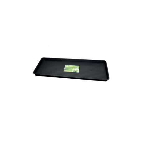 Garland Plastikschale Tablett Schwarz Premium 100x40x5 cm - Growshop360