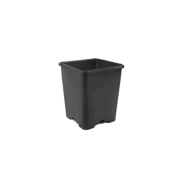 Kunststoff-Blumentopf, viereckig 7x7x8 cm - 0,35 l - Growshop360