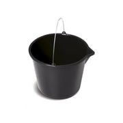 Garten Eimer mit Ausgießer, schwarz 12l - Growshop360