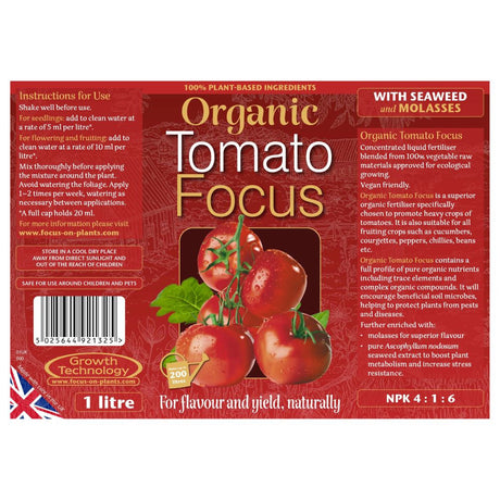 Growth Technology Tomaten Focus 1 L - Growshop360