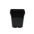 Blumentopf aus Kunststoff, viereckig 10x10x11 cm - 1 l, Packung mit 100 Stück - Growshop360