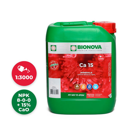 BioNova Ca 15 (Kalzium) 5 l - Growshop360
