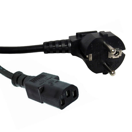 Stromkabel mit EU-Stecker 2 m - IEC-Buchse - Growshop360