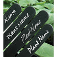 Garland Pflanzenetikett, 15 cm, schwarze Etiketten, 25 Stück - Growshop360
