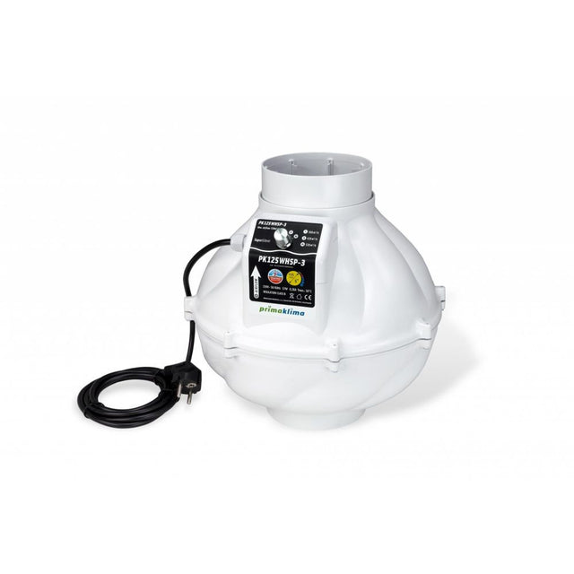 Prima Klima Rohrventilator Whisperblower 125 mm - 530 m3/Std, 3-Gang - Growshop360