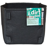 PLANT!T Quadratischer Textil-Blumentopf DirtPot 11l ohne Henkel - Growshop360