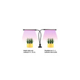 LED-Beleuchtung mit Clip, 4 verstellbare Leisten - Growshop360