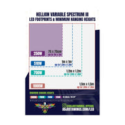 Adjust-A-Wings LED Hellion VS3 250W 2.6 µmol/J - Growshop360