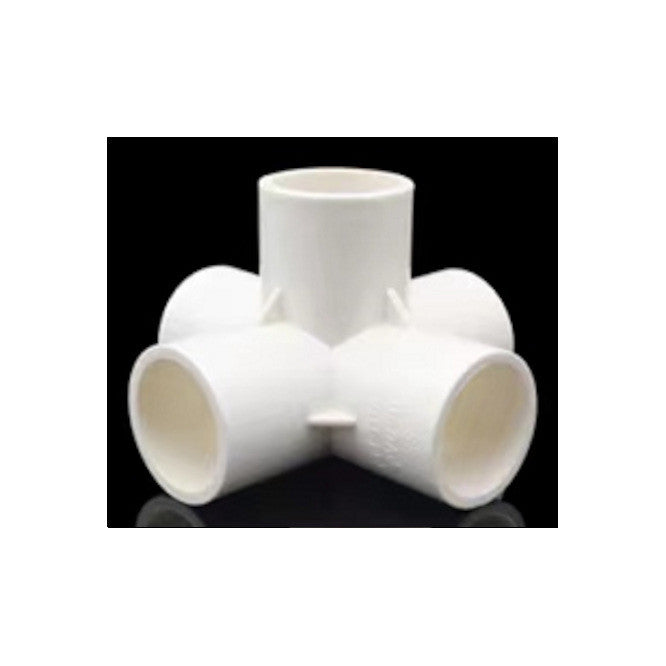 Urban Hydro Kupplung 32 mm für 5 PVC-Rohre für NFT-Kanal - Growshop360