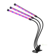 LED-Beleuchtung mit Clip, 3 verstellbare Leisten - Growshop360