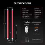Spider Farmer® GlowR80 Deep Red Spectrum 660nm Supplementary LED Grow Light