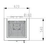 Haas+Sohn Dachstein Kaminbausatz 7 kW Wärmespeicher 82 m² 2