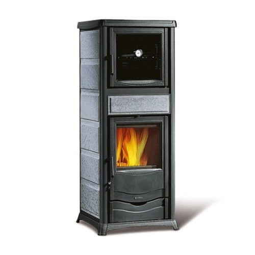 La Nordica Rossella Plus Forno Evo 9,1 kW Kaminofen – Majolika & Backfach