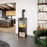 Haas+Sohn Wien.L easy III Kaminofen 7,3 kW Energieeffizienzklasse A+ 3