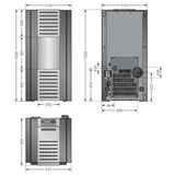 Justus Pelletofen Sirkos 2.0 6 kW A+ 160 m³ 24h-Dauerbetrieb 4