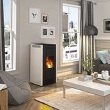Justus Pelletofen Sirkos 2.0 6 kW A+ 160 m³ 24h-Dauerbetrieb 2