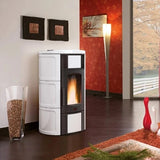 La Nordica Extraflame Iside Idro H15 Pelletofen wassergeführt 18,1 kW Majolika 2