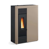 La Nordica Extraflame Virna Idro.16 Pelletofen wassergeführt 14,5 kW Taupe Matt 1