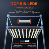Spider Farmer SE 1000W LED Plant Light CO2 Horticulture Commercial Vertical Lamp