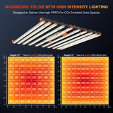 Spider Farmer SE 1000W LED Plant Light CO2 Horticulture Commercial Vertical Lamp