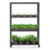 Spider Farmer 3-Tier Metal Plant Stand with Plant Shelves