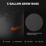 Spider Farmer® 120x60x180 cm Complete Grow Tent Kit with SF2000 301H EVO Full Spectrum LED Plant Lamp