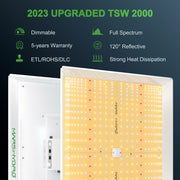 Mars Hydro TSW-2000 300W LED plant lamp