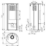 Olsberg Tolima PowerSystem II Compact 6 kW DIBt raumluftunabhängig A+ 3